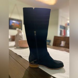 Sexy Equestrian Leather Tall Boots